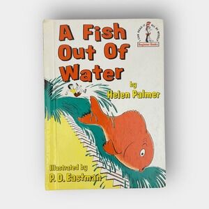 A Fish Out of Water 1961 Helen Palmer P.D. Eastman Beginner Books Hardcover